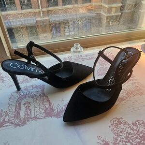 Calvin Klein Women's Black Heels
